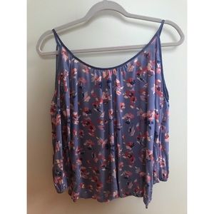 Cold shoulder blouse